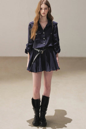 High-Fashion Shirt Dress Set-Up