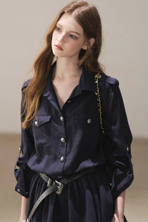 High-Fashion Shirt Dress Set-Up