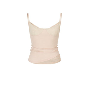 High-Impact Lyocell Color-Blocked Top