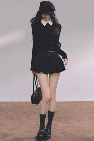 High Intelligence Knitted Top