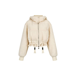 high-neck down jacket