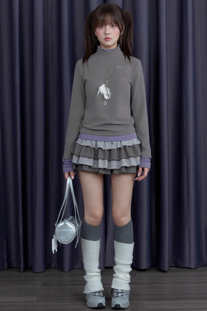 High-Neck T-Shirt