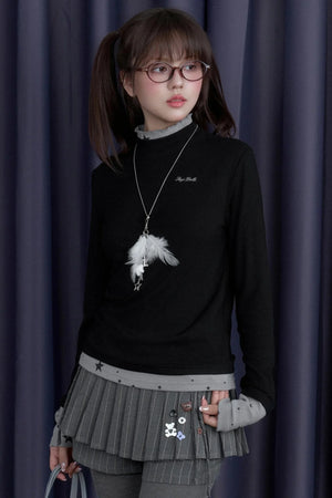 High-Neck T-Shirt