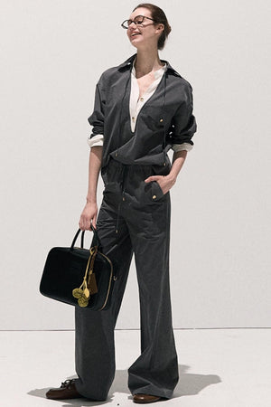 High Sense Cotton Shirt With Pants Set-Up