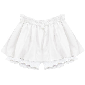 High-Waist Fungus A-Line Skirt Shorts
