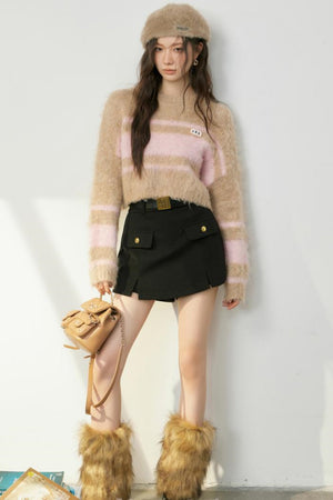 High-Waist Mini Skirt