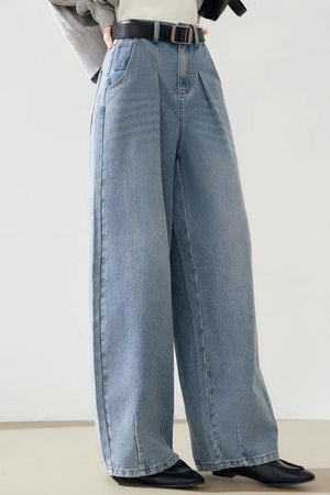 High Waist Slim Jeans