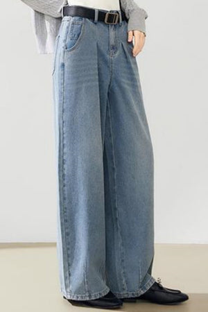 High Waist Slim Jeans
