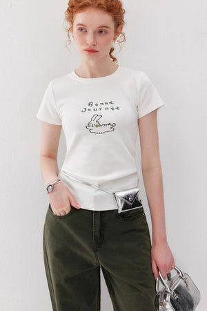 High-Waist Straight Jeans