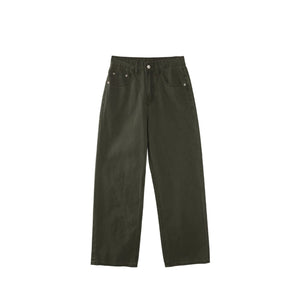 High-Waist Straight Jeans