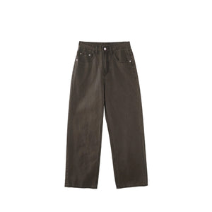 High-Waist Straight Jeans