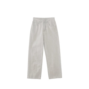High-Waist Straight Jeans