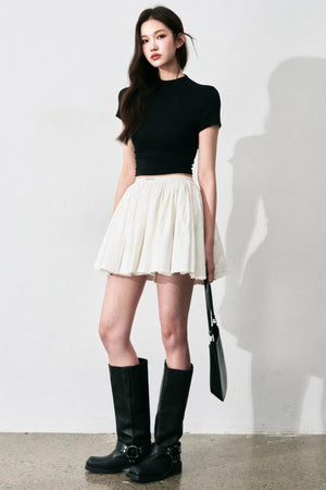 High-Waisted Ballet Tutu Skirt