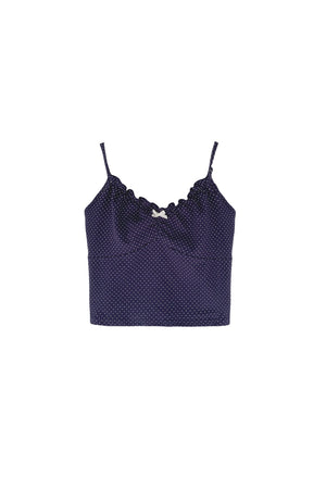 High-Waisted Camisole Shirt Skirt Set-Up