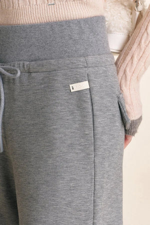 High-Waisted Casual Sweatpants
