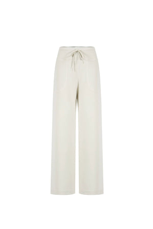 High-Waisted Drawstring Pants