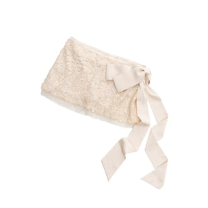 High-Waisted Fish Scale Skirt