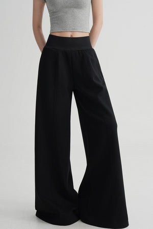 High-Waisted Flared Versatile Pants
