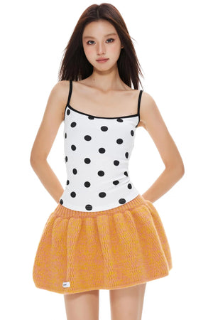 High-Waisted Puffy Skirt