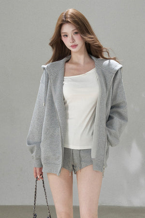High-Weight Oversized Hoodie and Pants Set-Up