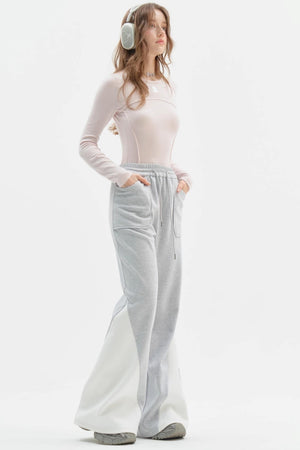 Hooded Gray Jacket and Skirt Set-Up