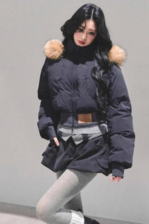 Hooded Winter Cotton Jacket