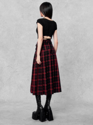 Hottie High Street Zipper Skirt