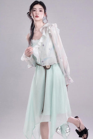 Ice Halter Dress