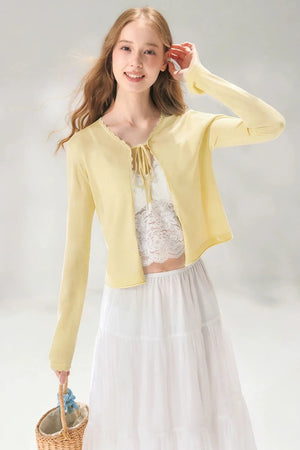 Ice Silk Lace Cardigan
