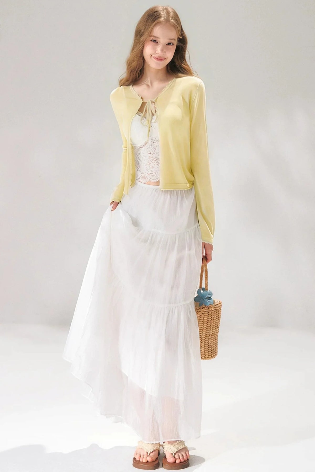 Ice Silk Lace Cardigan