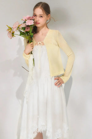 Ice Silk Lace Cardigan