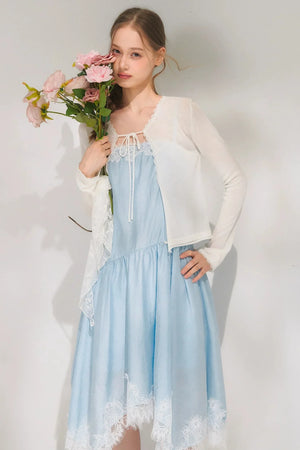 Ice Silk Lace Cardigan