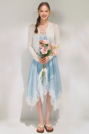 Ice Silk Lace Cardigan