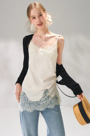 Ice Silk Lace Cardigan