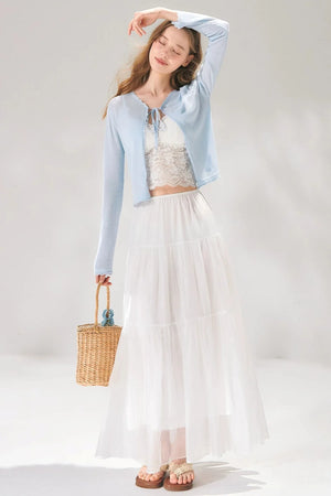 Ice Silk Lace Cardigan