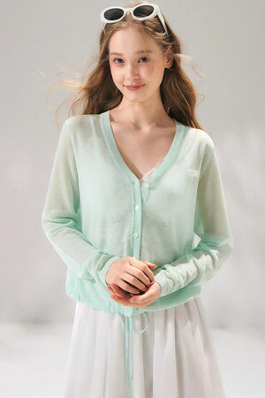 Ice Silk Sun Protection Cardigan Top