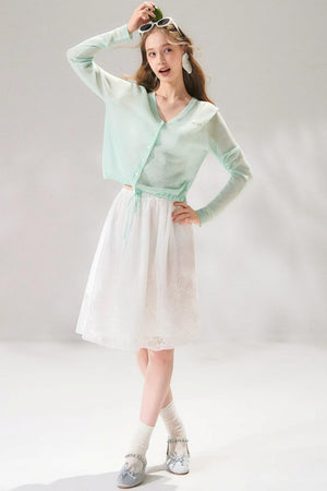Ice Silk Sun Protection Cardigan Top