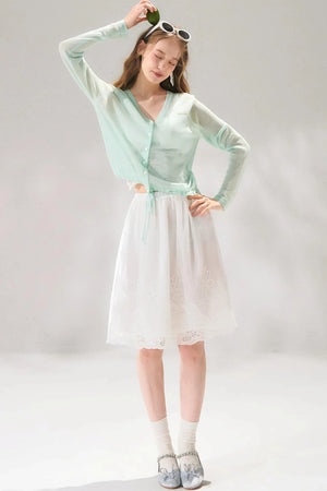 Ice Silk Sun Protection Cardigan Top