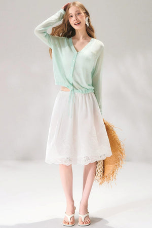 Ice Silk Sun Protection Cardigan Top