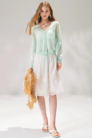 Ice Silk Sun Protection Cardigan Top