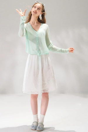 Ice Silk Sun Protection Cardigan Top