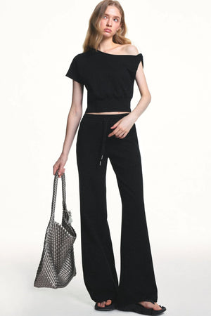 Ice Silk Twist Knit Set-Up