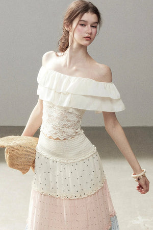 Insomniac Moon Lace Top