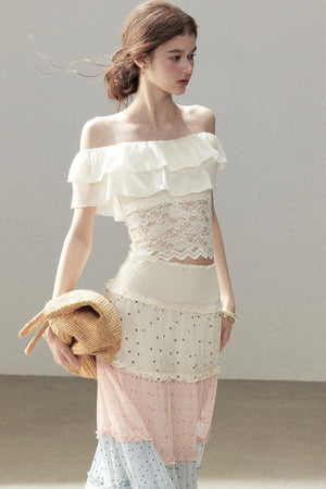 Insomniac Moon Lace Top