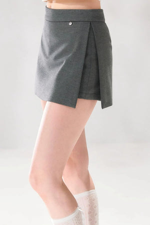Intellectual Side-Slit Skirt