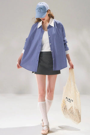 Intellectual Side-Slit Skirt
