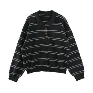 Intellectual Striped Knit Shirt