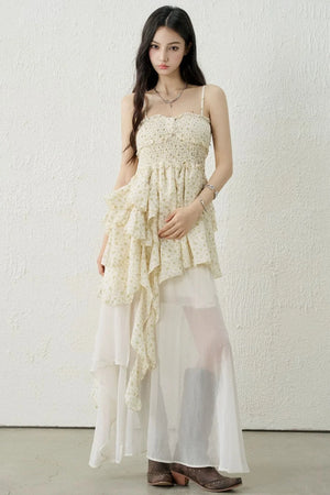 Irregular Floral Camisole