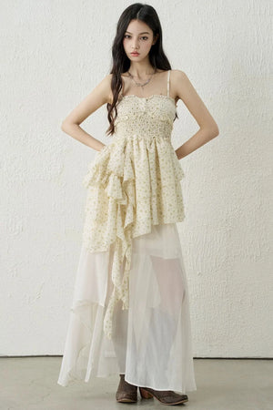 Irregular Floral Camisole