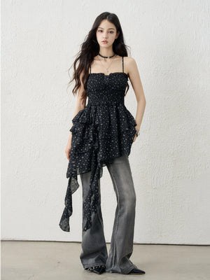 Irregular Floral Camisole